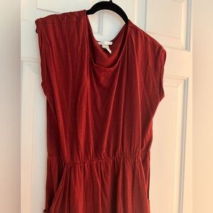 H&M Rust-colored basics dress
